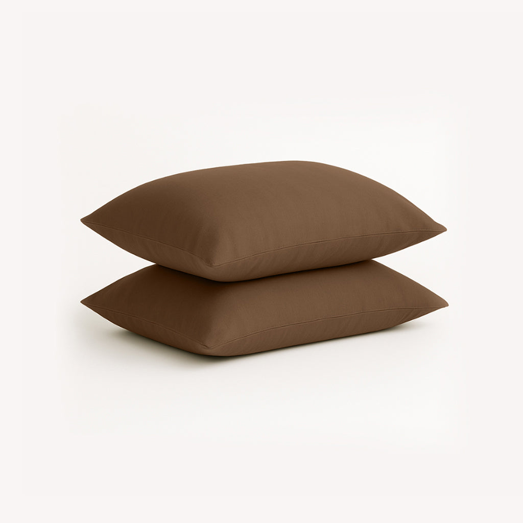 Kussensloop - Parcal Katoen - Cacao