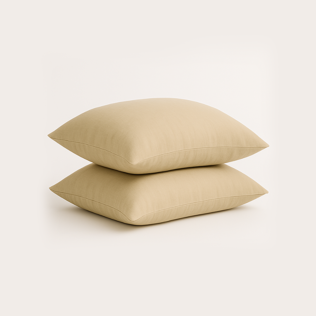 Kussensloop - Parcal Katoen - Sand