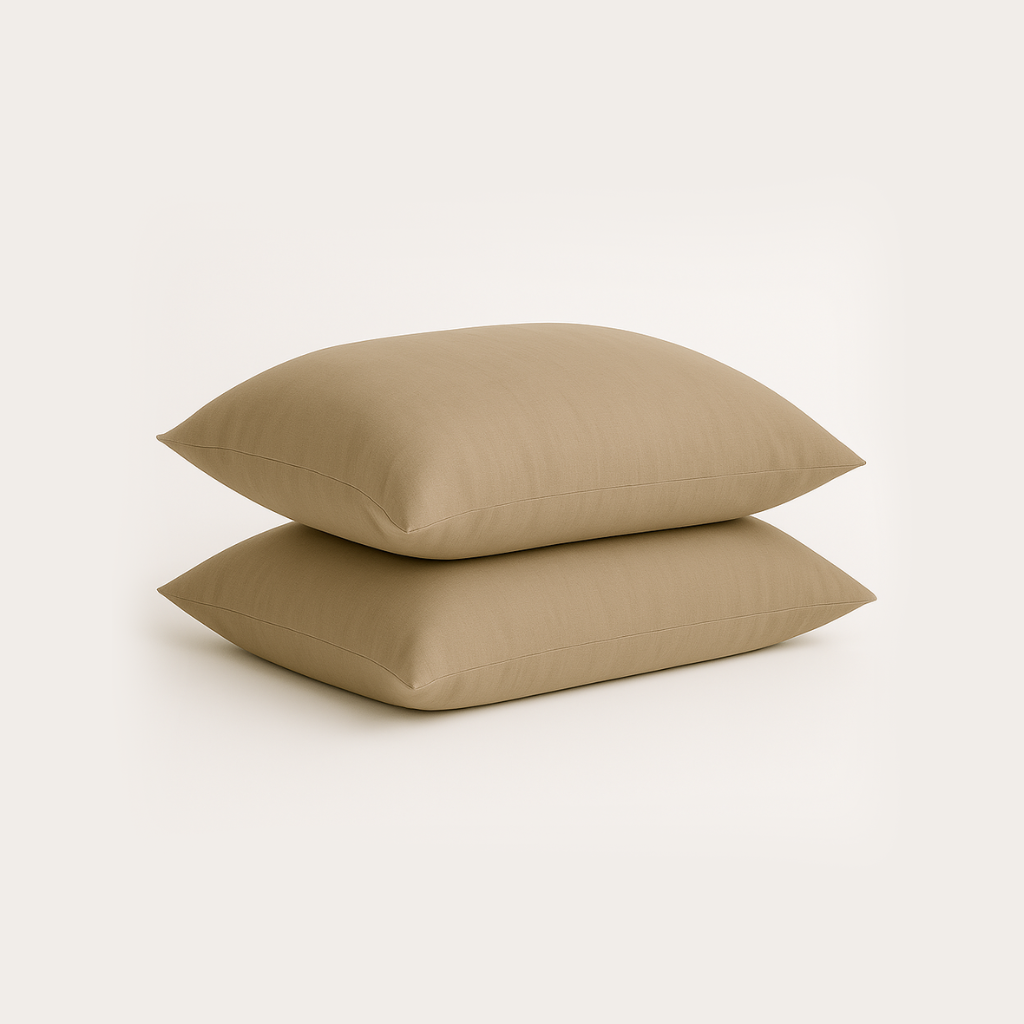 Kussensloop - Parcal Katoen - Warm Taupe